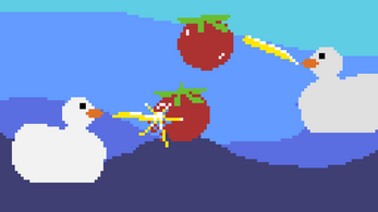 Screenshot from Tomato Ducks!